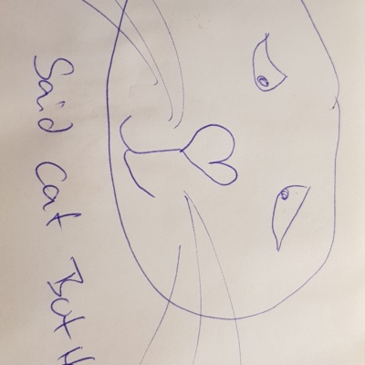 Unbenannte Katzenzeichnung