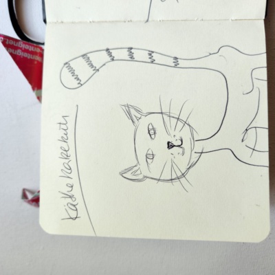 Unbenannte Katzenzeichnung