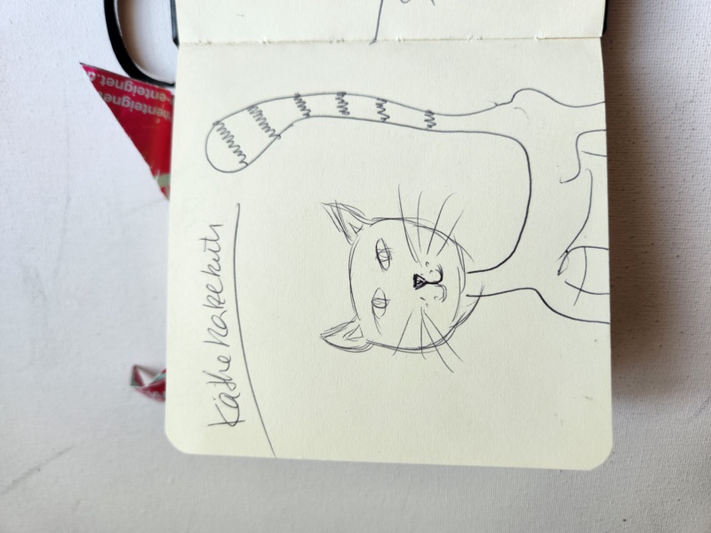 Handgezeichnete Katze Unbenannt