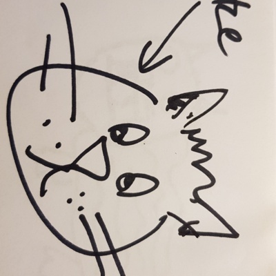 Unbenannte Katzenzeichnung