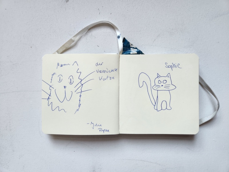 Handgezeichnete Katze Unbenannt