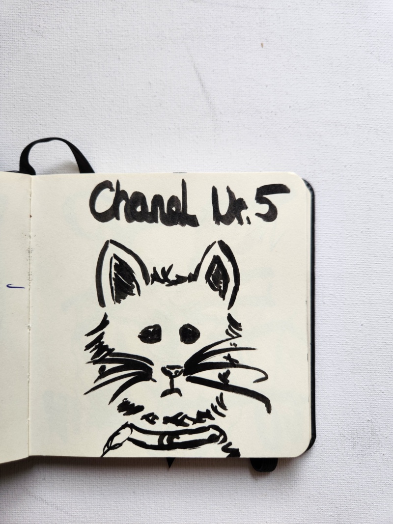 Handgezeichnete Katze Unbenannt