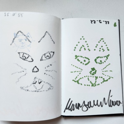 Unbenannte Katzenzeichnung