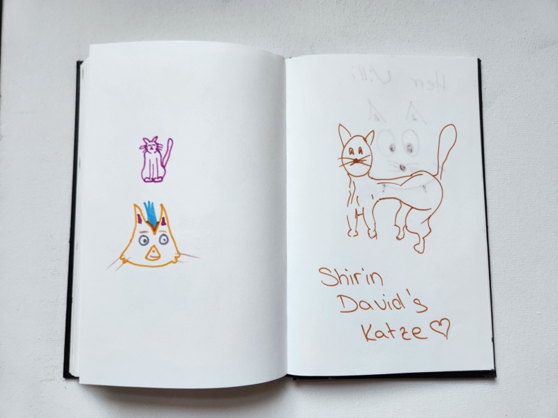 Handgezeichnete Katze Unbenannt