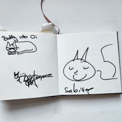 Unbenannte Katzenzeichnung