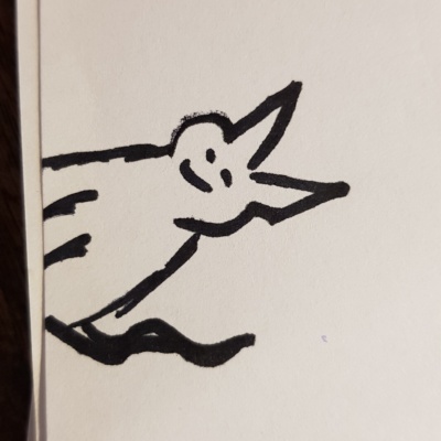 Unbenannte Katzenzeichnung