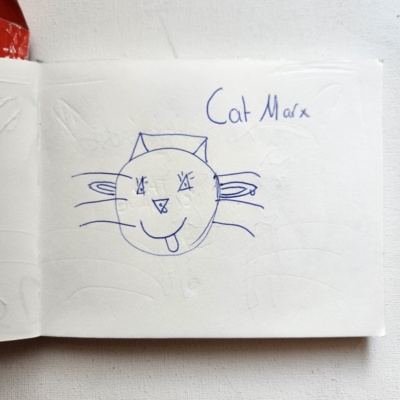 Unbenannte Katzenzeichnung