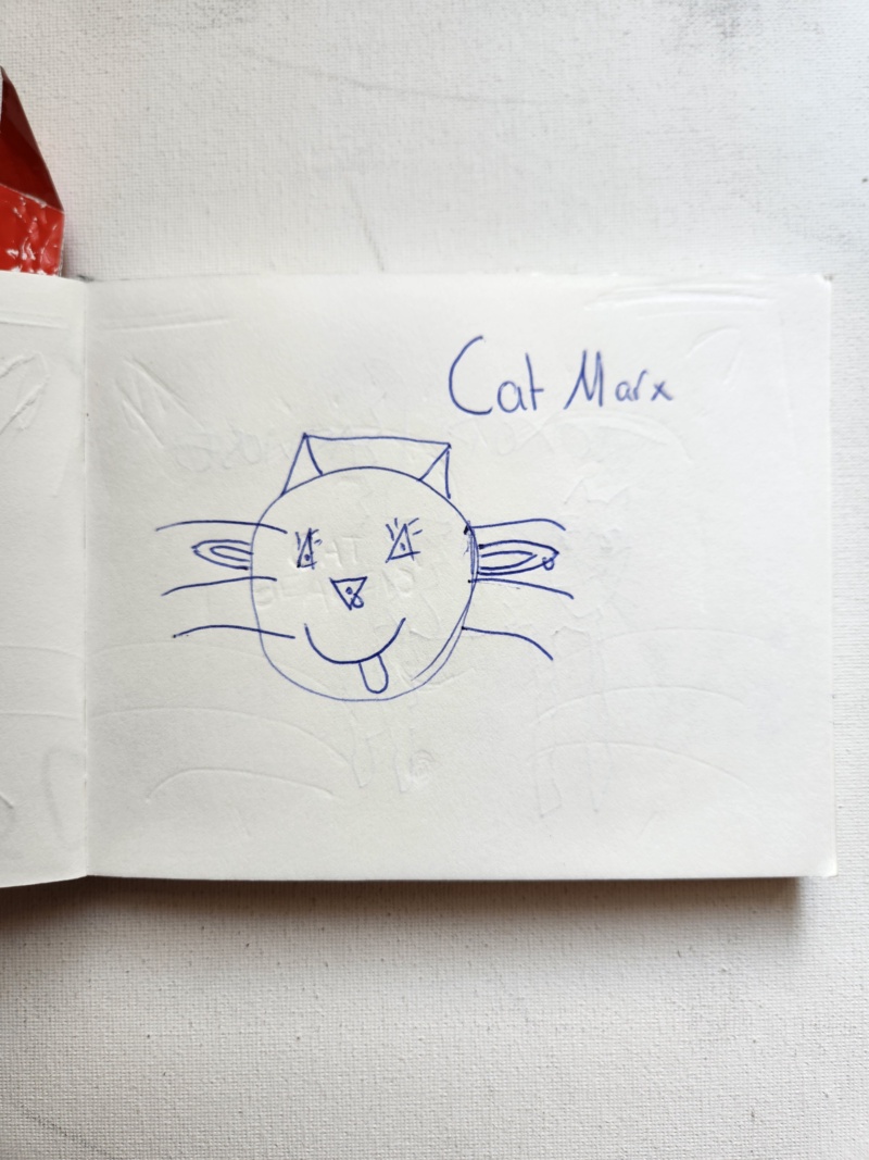 Handgezeichnete Katze Unbenannt