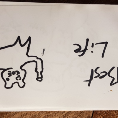 Unbenannte Katzenzeichnung