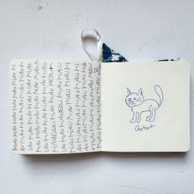 Unbenannte Katzenzeichnung