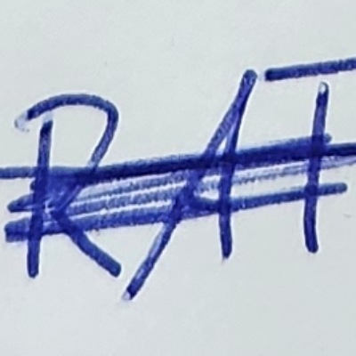 Blauer Buntstift