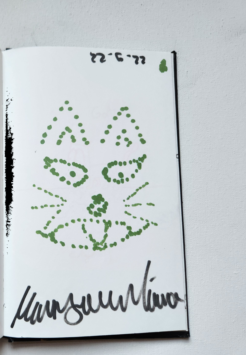 Handgezeichnete Katze Munzuminwo