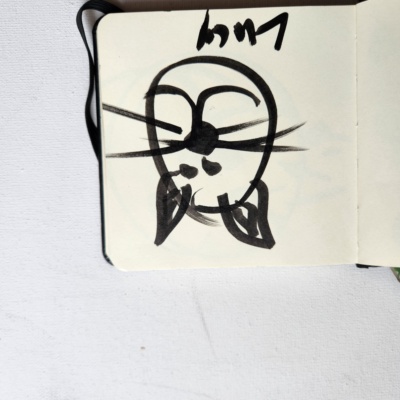 Unbenannte Katzenzeichnung