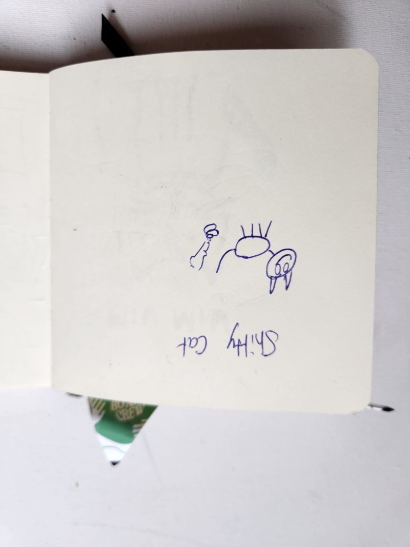 Handgezeichnete Katze Unbenannt