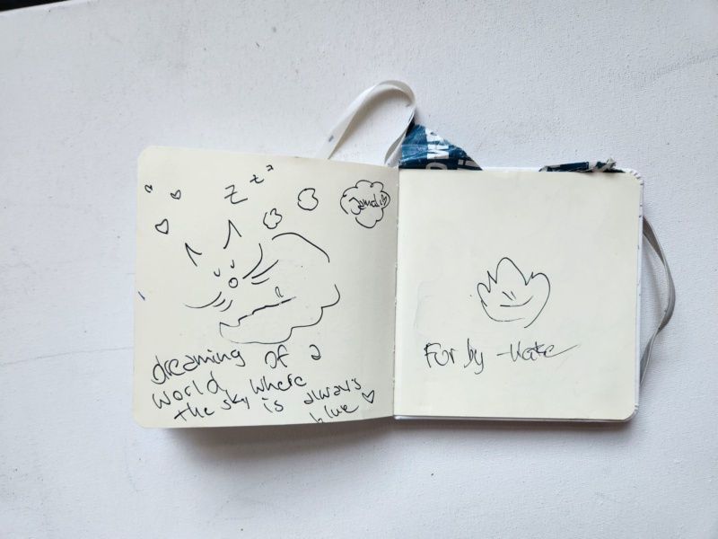 Handgezeichnete Katze Unbenannt