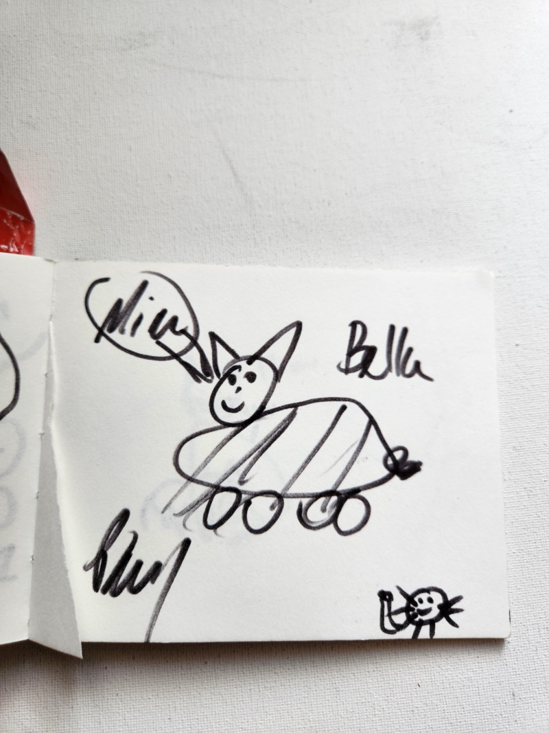 Handgezeichnete Katze Unbenannt
