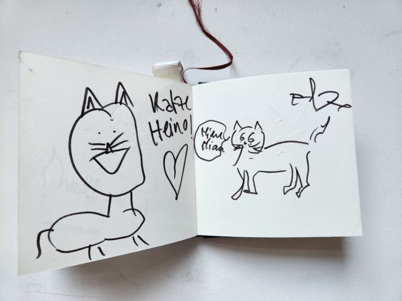 Handgezeichnete Katze Unbenannt