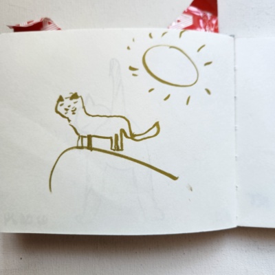 Unbenannte Katzenzeichnung
