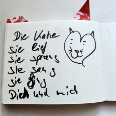 Unbenannte Katzenzeichnung