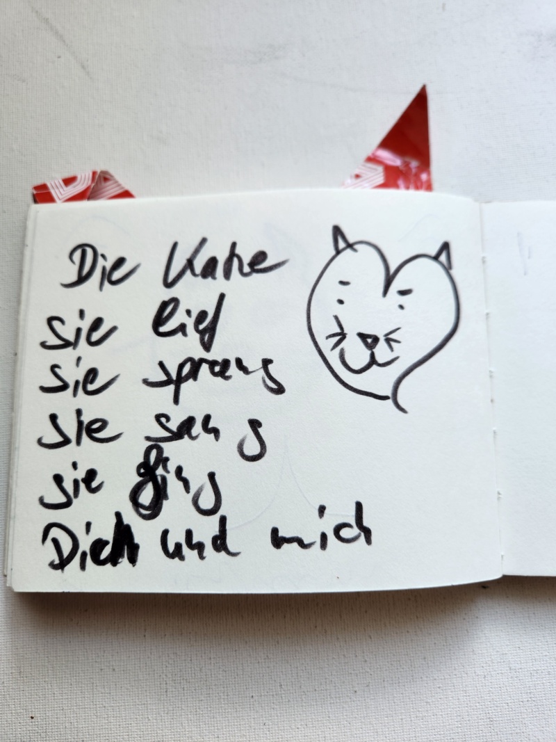 Handgezeichnete Katze Unbenannt