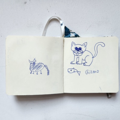 Unbenannte Katzenzeichnung