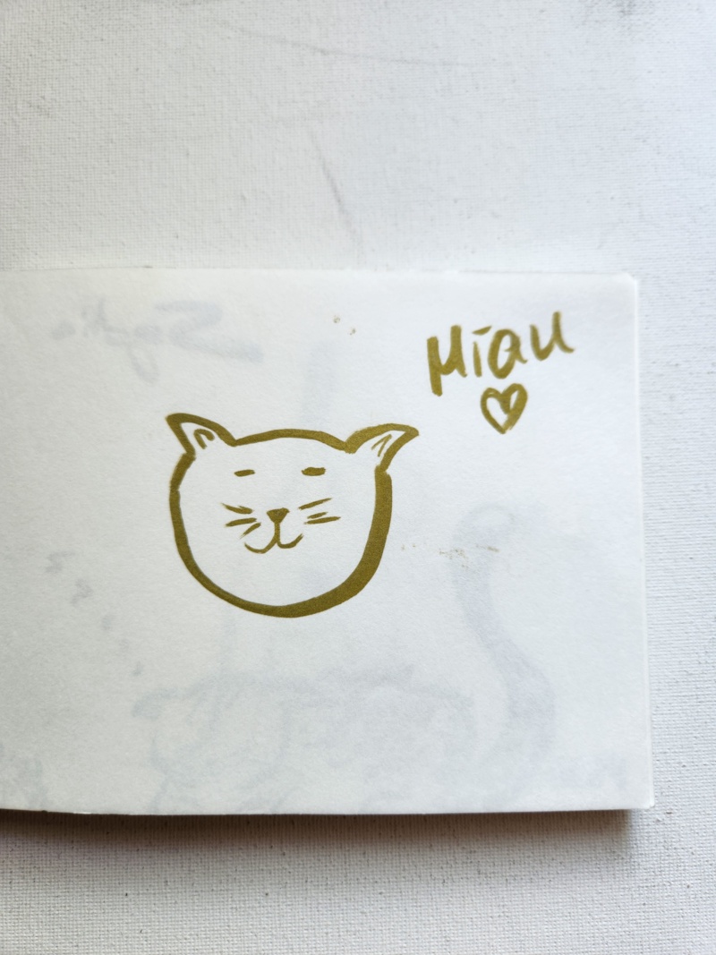 Handgezeichnete Katze Unbenannt