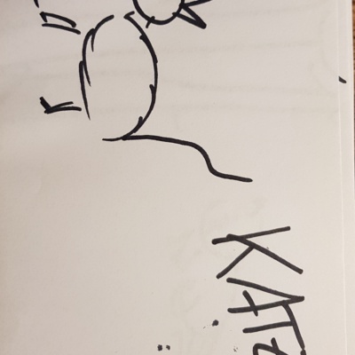 Unbenannte Katzenzeichnung