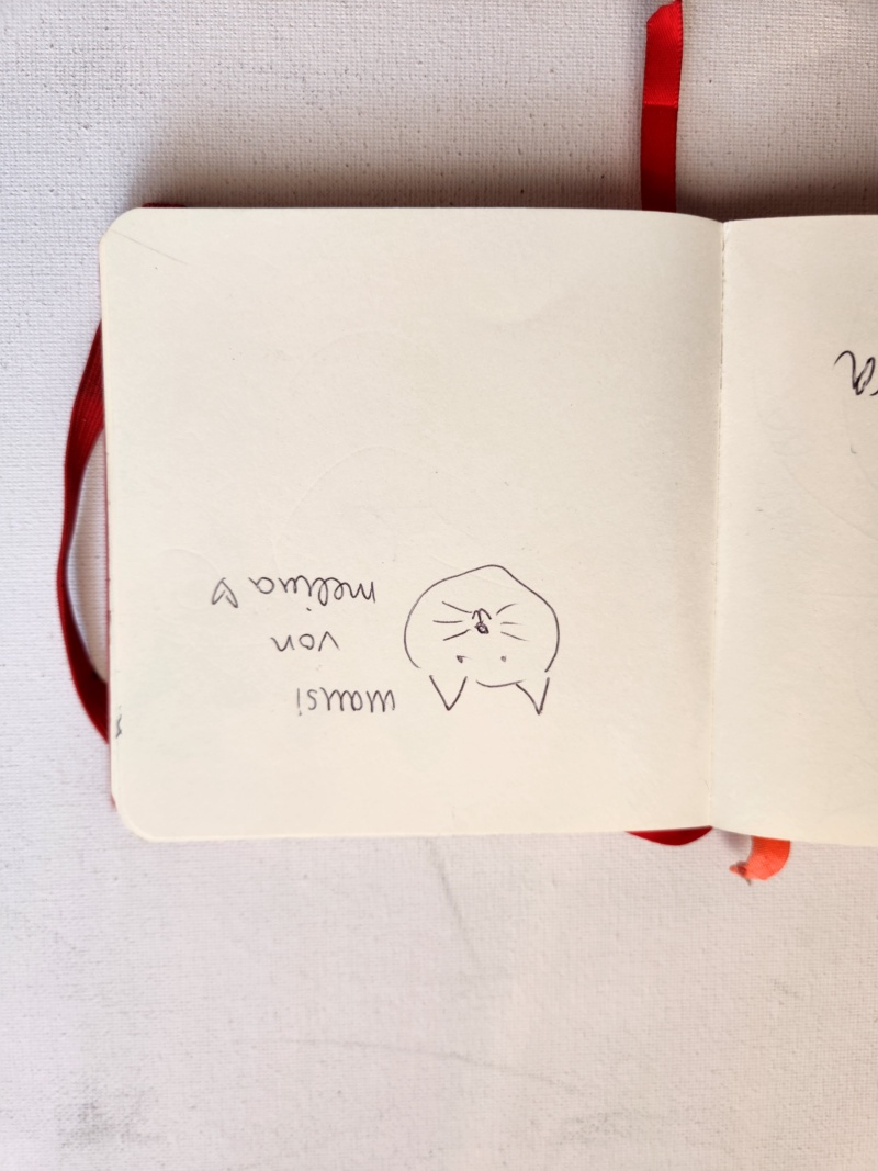 Handgezeichnete Katze Unbenannt