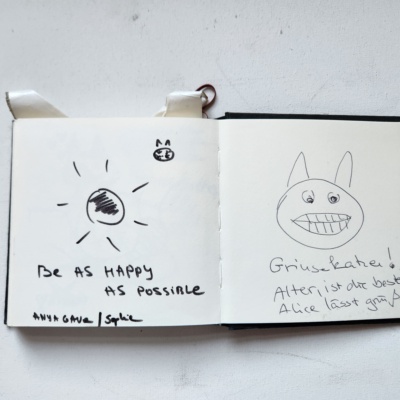 Unbenannte Katzenzeichnung