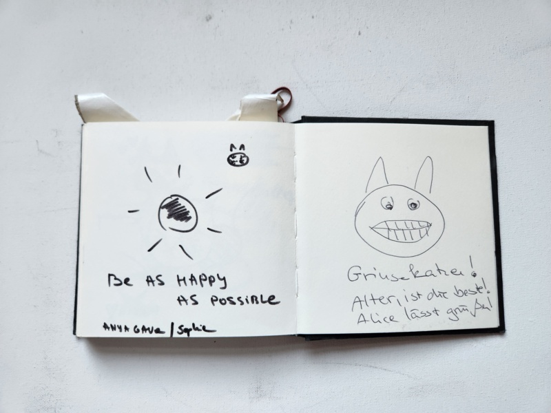 Handgezeichnete Katze Unbenannt