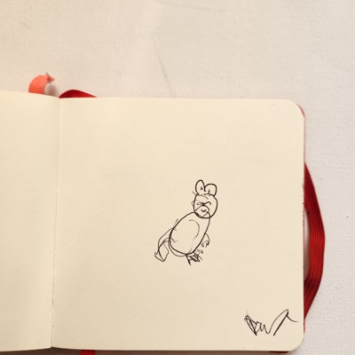 Unbenannte Katzenzeichnung