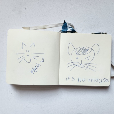 Unbenannte Katzenzeichnung
