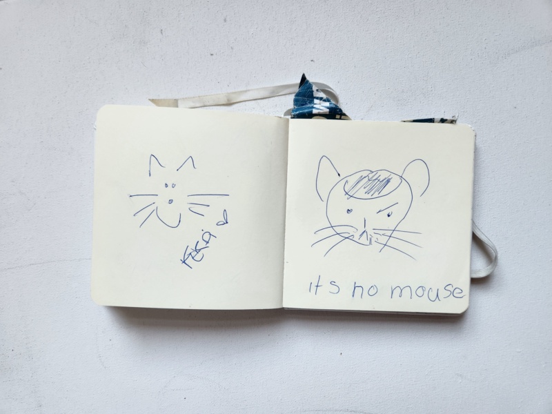 Handgezeichnete Katze Unbenannt