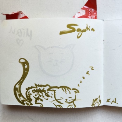Unbenannte Katzenzeichnung