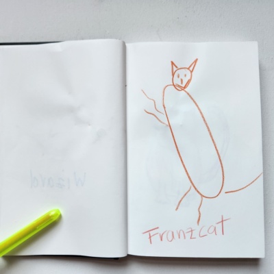 Unbenannte Katzenzeichnung