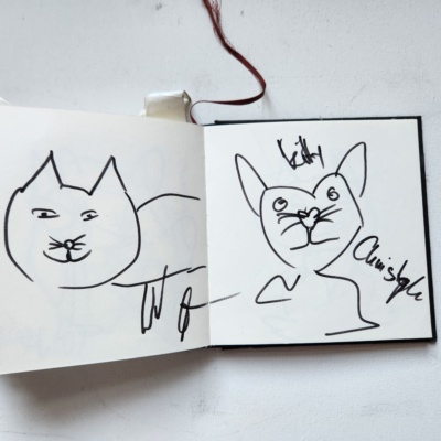 Unbenannte Katzenzeichnung