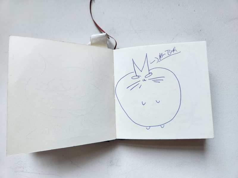 Handgezeichnete Katze Unbenannt