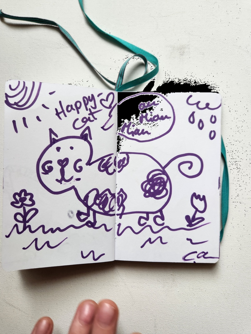 Handgezeichnete Katze Miaurola