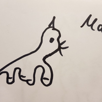 Unbenannte Katzenzeichnung