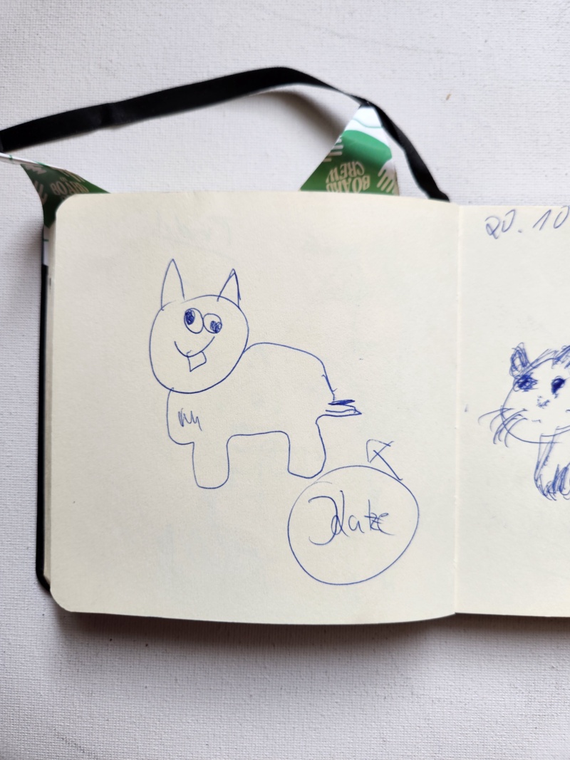 Handgezeichnete Katze Unbenannt