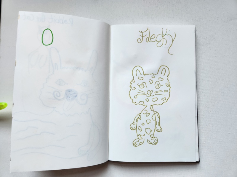 Handgezeichnete Katze Unbenannt