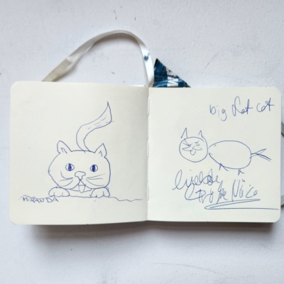 Unbenannte Katzenzeichnung