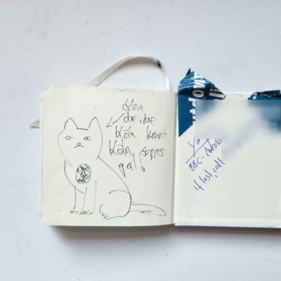 Unbenannte Katzenzeichnung