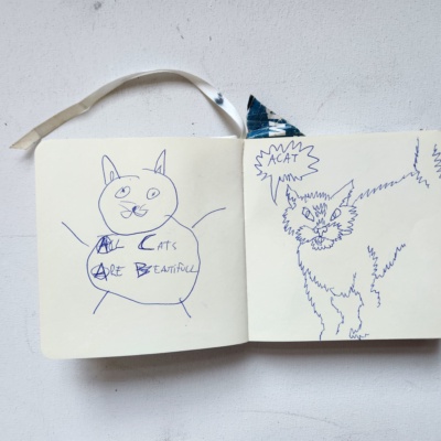 Unbenannte Katzenzeichnung