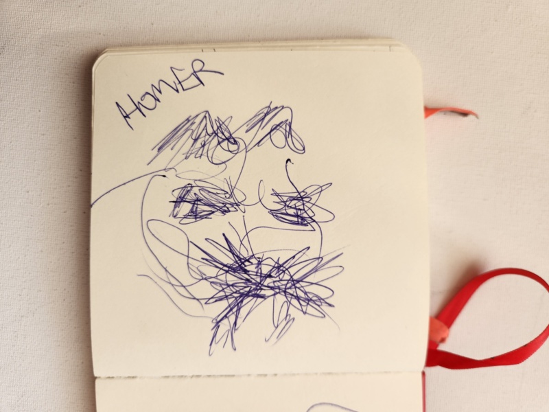 Handgezeichnete Katze Unbenannt