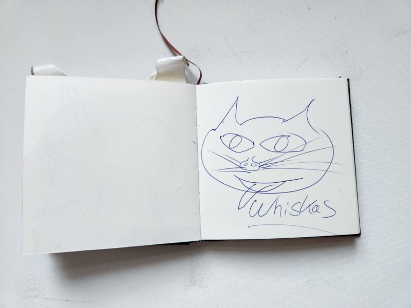 Handgezeichnete Katze Unbenannt