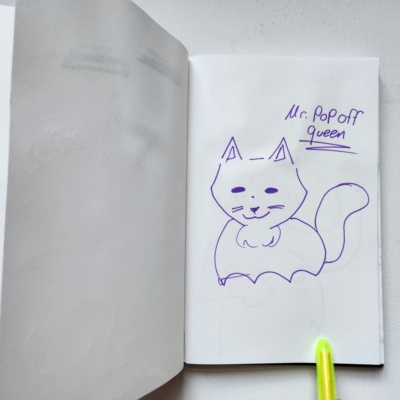 Unbenannte Katzenzeichnung