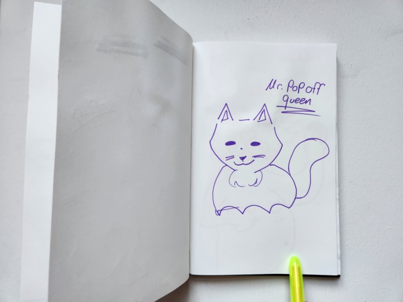 Handgezeichnete Katze Unbenannt