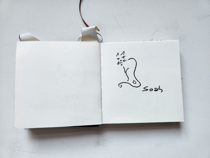 Handgezeichnete Katze Unbenannt