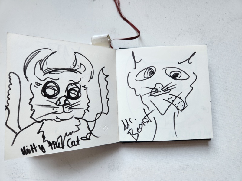 Handgezeichnete Katze Unbenannt